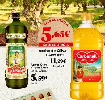 Gadis Aceite de oliva carbonell, aceite oliva virgen extra la española oferta
