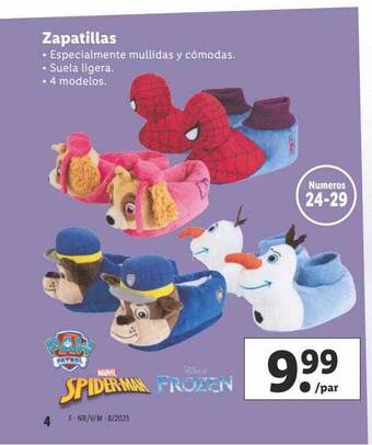 Lidl Zapatillas oferta