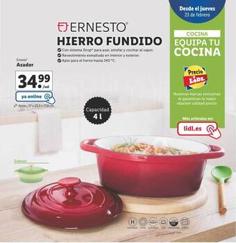 Lidl Asador ernesto oferta
