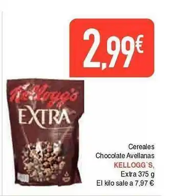 Masymas Cereales chocolate avellanas kellogg's oferta