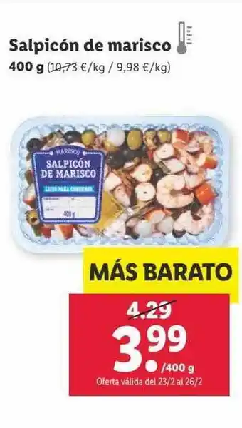Lidl Salpicón de marisca oferta