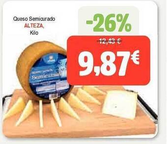 Masymas Queso semicurado alteza oferta