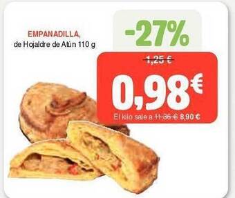 Masymas Empanadilla de hojaldre de atún oferta