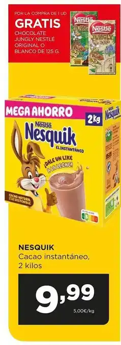 Alimerka Nesquik cacao instantáneo oferta