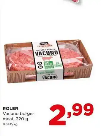 Alimerka Roler vacuno burger oferta