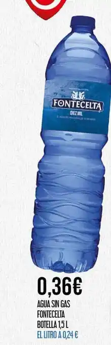 Claudio Agua sin gas fontecelta oferta