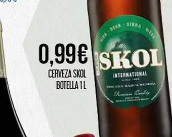Claudio Cerveza skol oferta