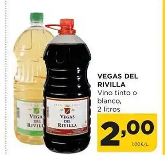 Alimerka Vegas del rivilla vinto tinto o blanco oferta