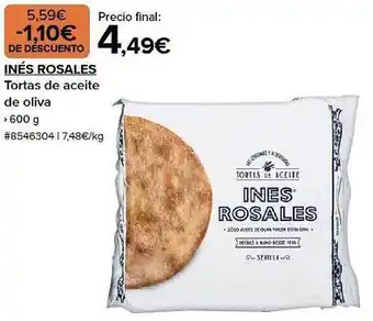Costco Inés rosales tortas de aceite de oliva oferta