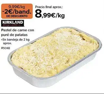 Costco Kirkland pastel de carne con puré de patatas oferta