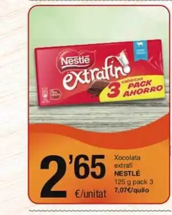 SPAR Fragadis Xocolata extrafi nestlé oferta