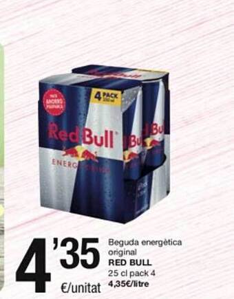 SPAR Fragadis Beguda energètica original red bull oferta