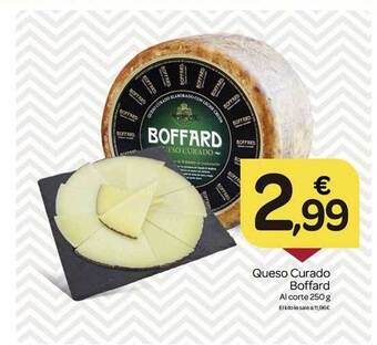 Supermercados El Jamón Queso curado boffard oferta