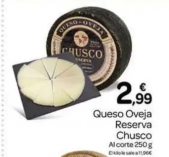 Supermercados El Jamón Queso oveja reserva chusco oferta