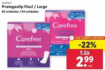 Lidl Protegeslip carefree oferta