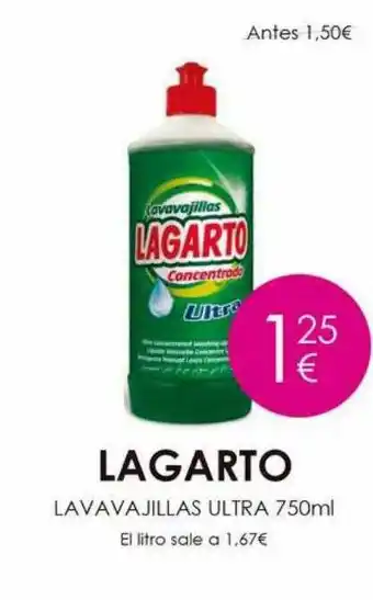 Lagarto lavavajillas ultra