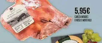 Claudio Cabeza mitades o noso e moito kilo oferta