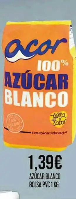 Claudio Azúcar blanco bolsa pvc oferta