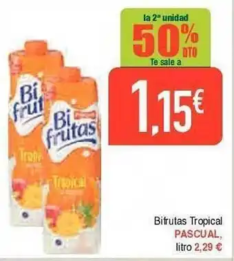 Masymas Bifrutas tropical pascual oferta