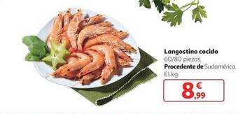 Alcampo Langostino cocido oferta