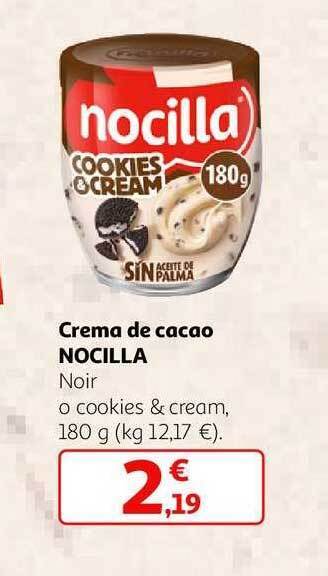Alcampo Crema de cacao nocilla oferta