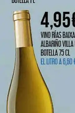 Claudio Vino rias baixa albariño villa oferta