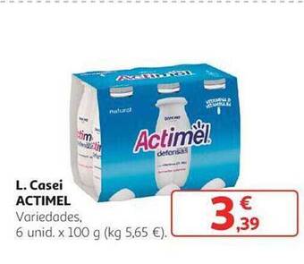 Alcampo L casei actimel oferta