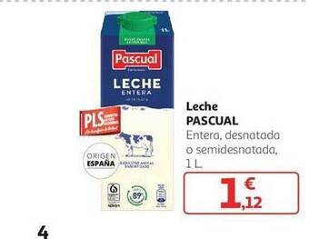 Alcampo Leche pascual oferta