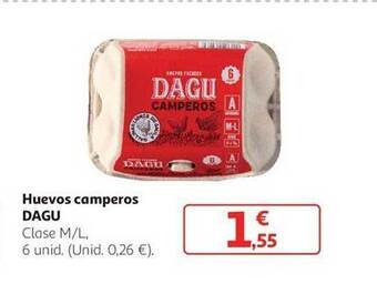 Alcampo Huevos camperos dagu oferta