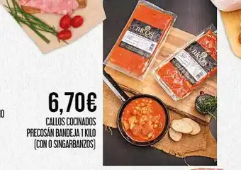 Claudio Callos cocinados precosán oferta