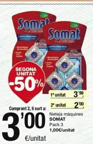 SPAR Fragadis Neteja màquines somat oferta