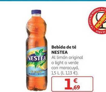 Alcampo Bebida de té nestea oferta