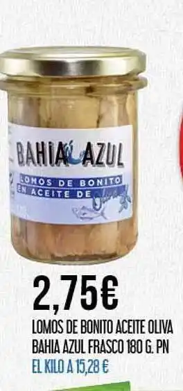 Claudio Lomos de bonito aceite oliva bahia azul frasco oferta