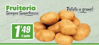 SPAR Fragadis Patata a granel oferta