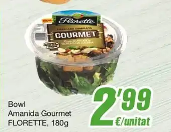 SPAR Fragadis Bowl amanida gourmet florette oferta