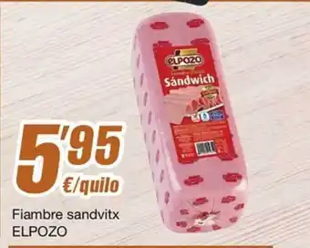 SPAR Fragadis Fiambre sandvitx elpozo oferta
