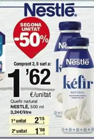 SPAR Fragadis Quefir natural nestlé oferta