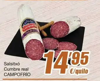 SPAR Fragadis Salsitxó cumbre real campofrío oferta