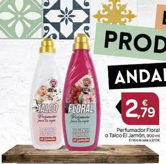 Supermercados El Jamón Perfumador floral o talco el jamón oferta