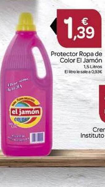 Supermercados El Jamón Protector ropa de color el jamón oferta