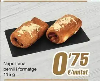 SPAR Fragadis Napolitana pernil i formatge oferta