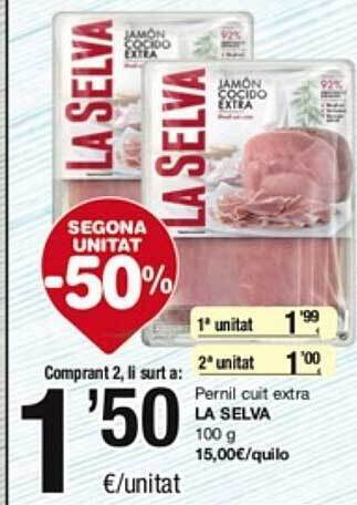 SPAR Fragadis Pernil cuit extra la selva oferta