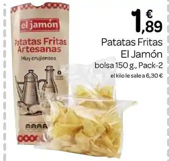 Supermercados El Jamón Patats fritas el jamón oferta
