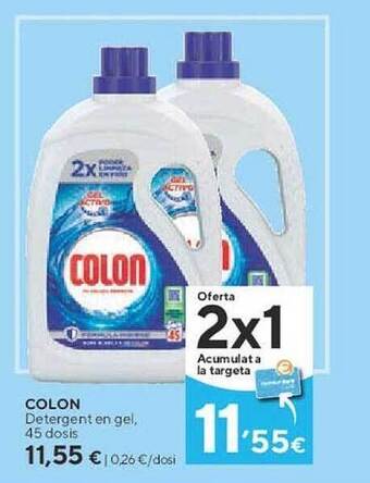Caprabo Colon detergent en gel oferta