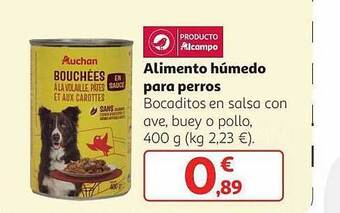 Alcampo Alimento seco para perro oferta