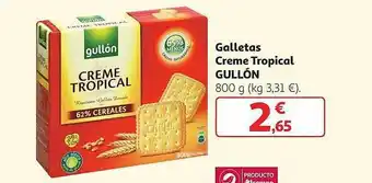 Alcampo Galletas creme tropical gullón oferta