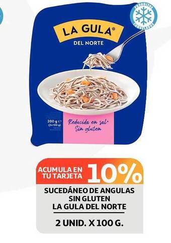 Alcampo Sucedáneo de angulas sin gluten la gula del norte oferta