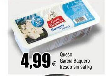 FROIZ Queso garcía baquero oferta