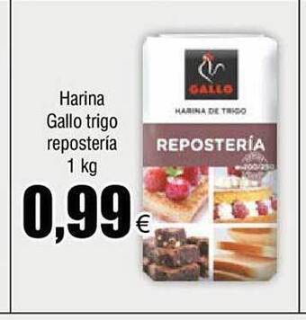 FROIZ Harina gallo trigo repostería oferta