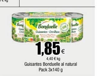 FROIZ Guisantes bonduelle al natural oferta